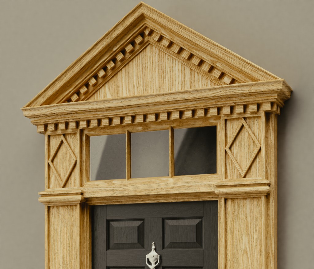 Colonial Door & Frame preview image 4
